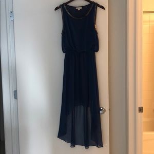 Navy blue dress